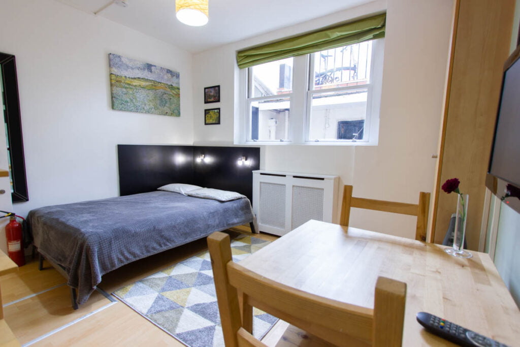 Private student flats in Pimlico, London.